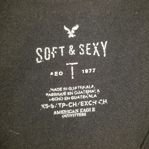 Aeropostle dark blue soft and sexy top - Picture 3 of 4